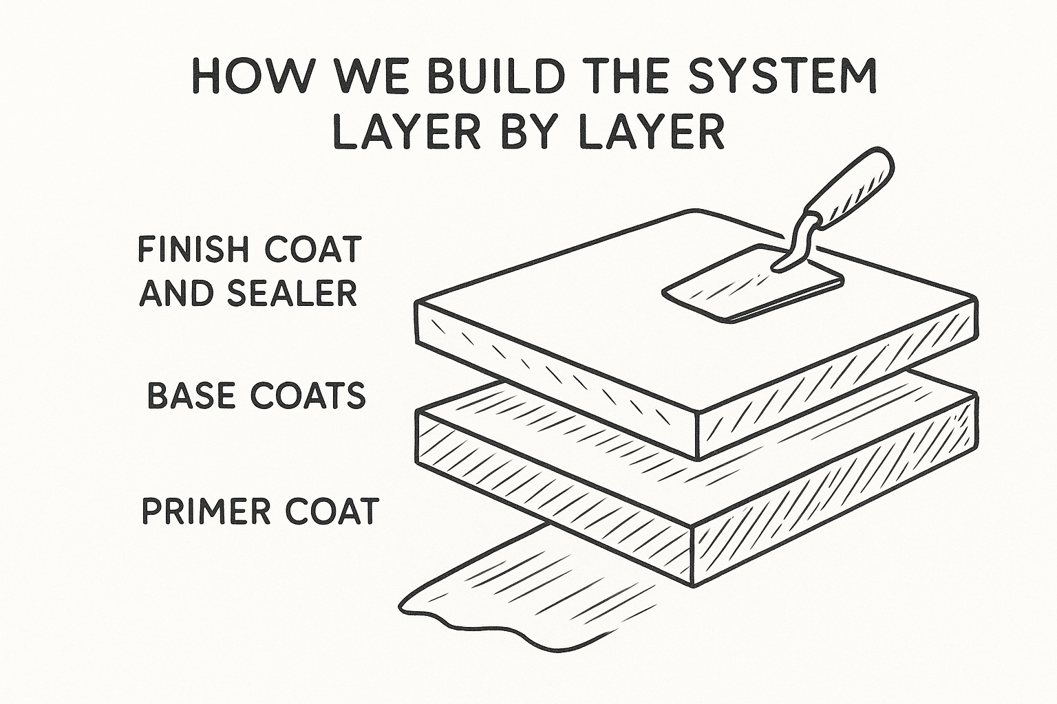 How we build the system layer by layer