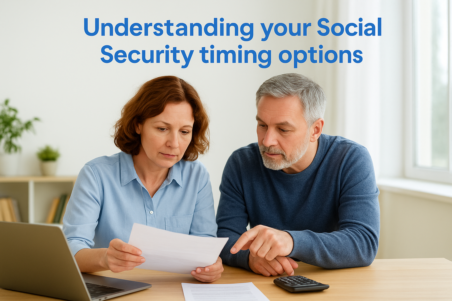 Understanding your Social Security timing options