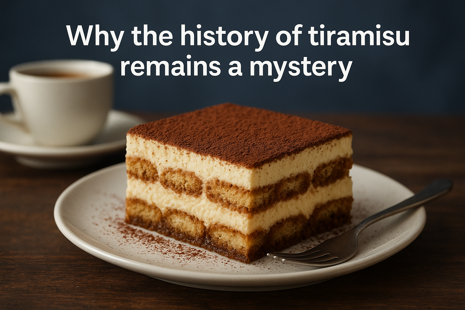 Why the history of tiramisu remains a mystery