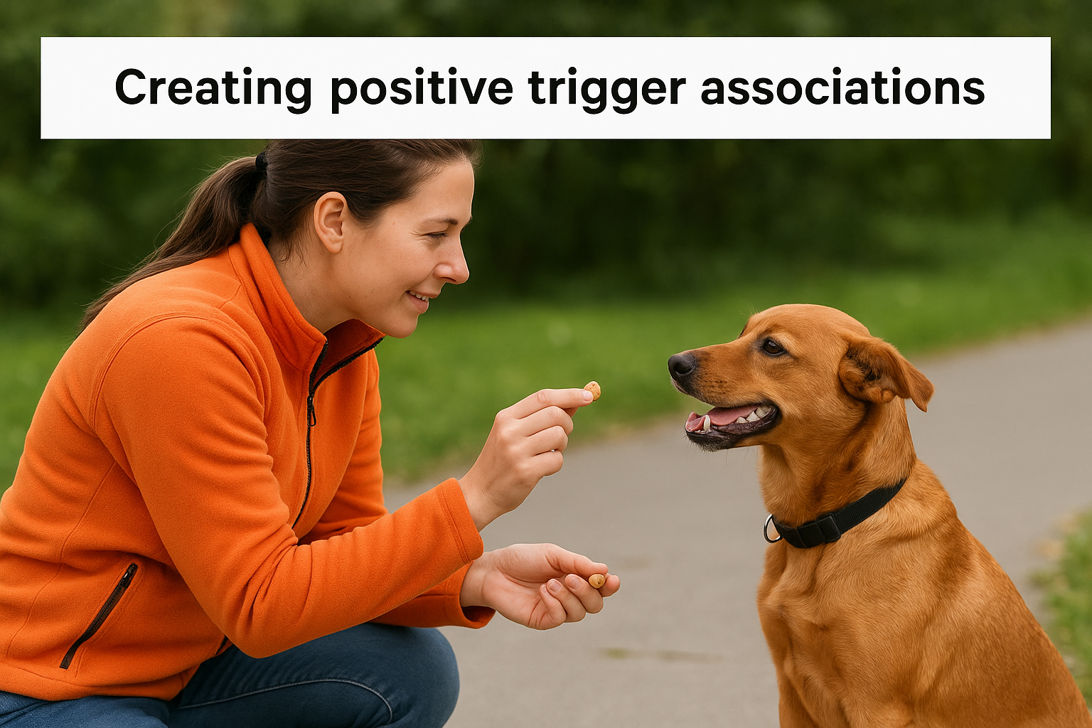 Creating positive trigger associations