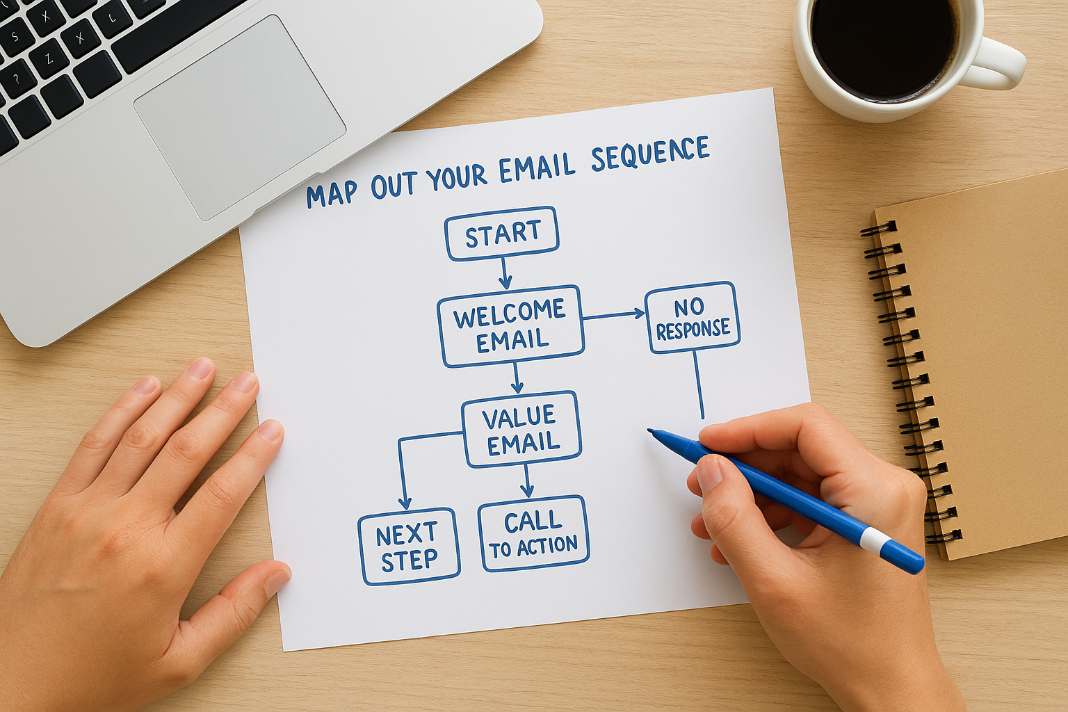 Map out your email sequence