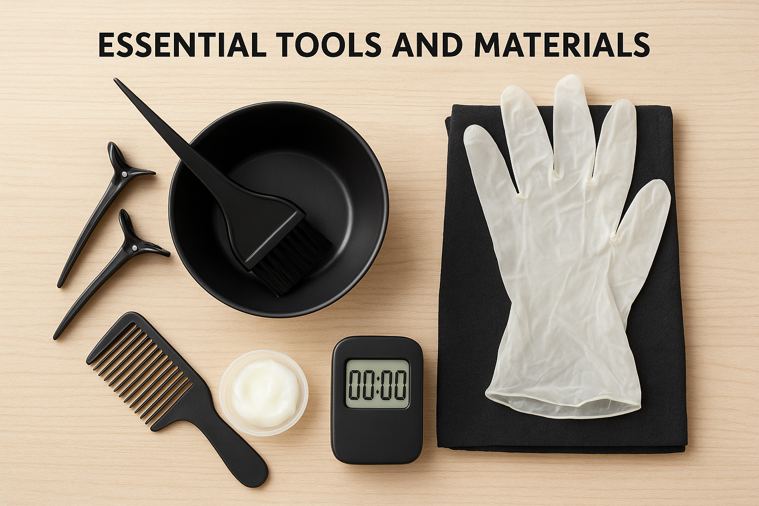 Essential tools and materials