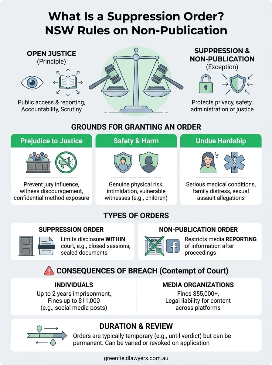 what is a suppression order infographic
