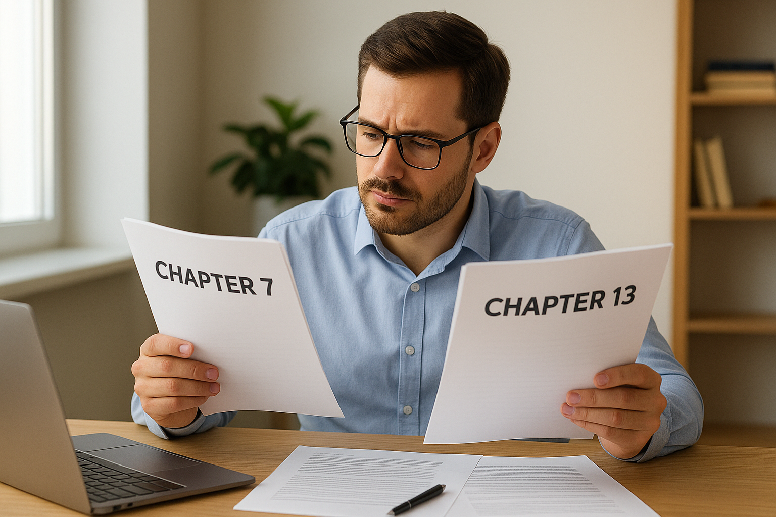 Understanding chapter 7 versus chapter 13