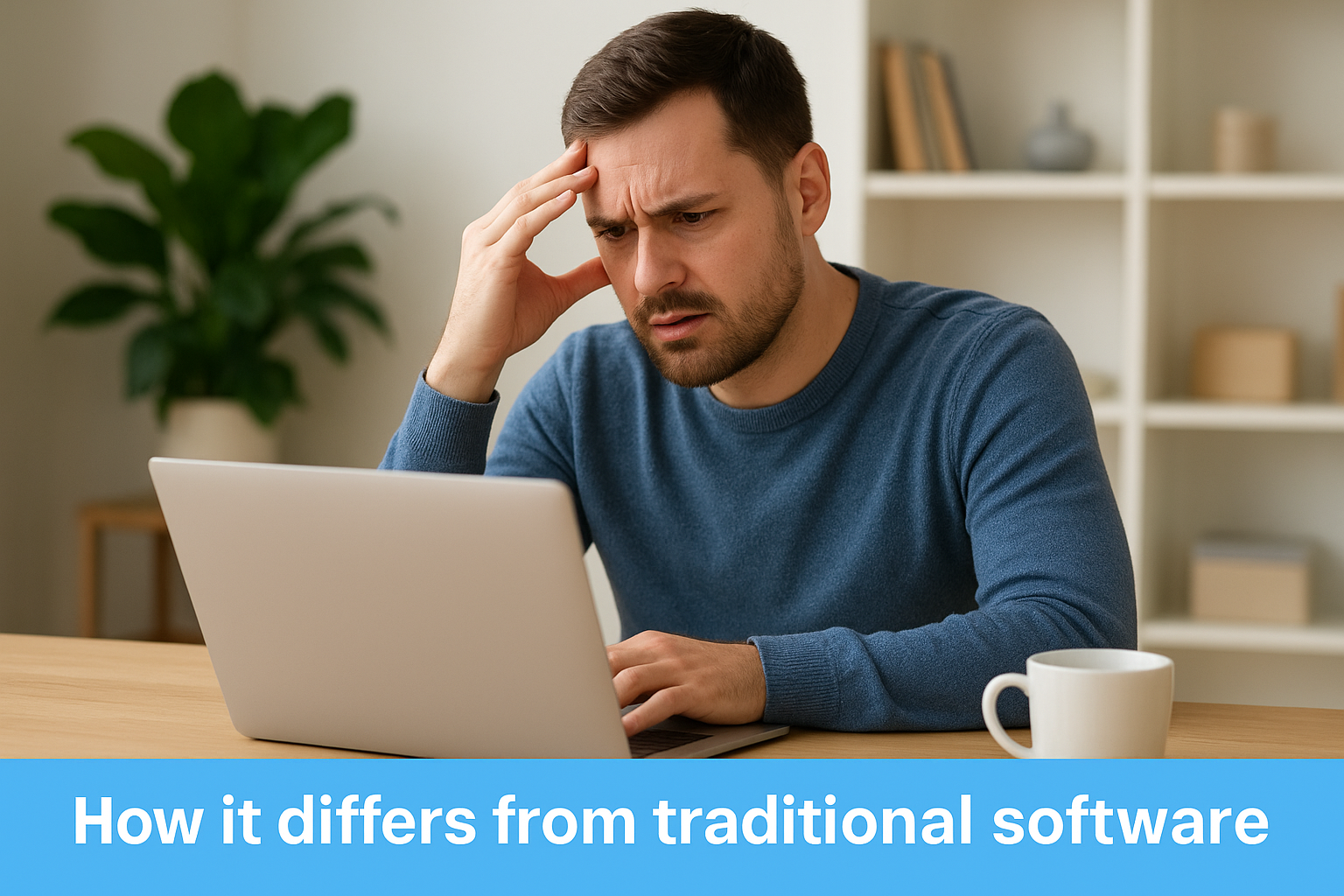 How it differs from traditional software