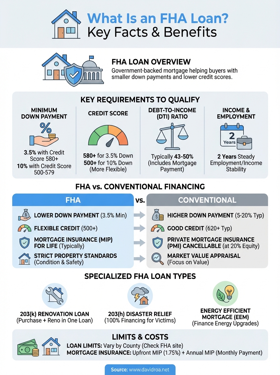 what is an fha loan infographic