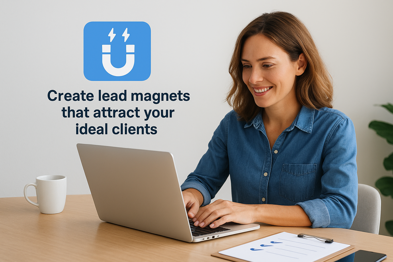 Create lead magnets that attract your ideal clients