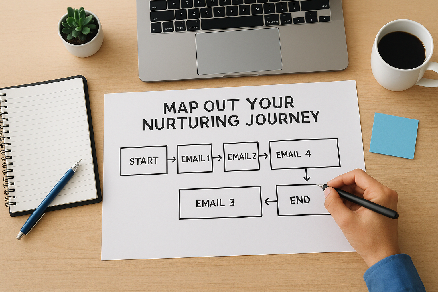 Map out your nurturing journey