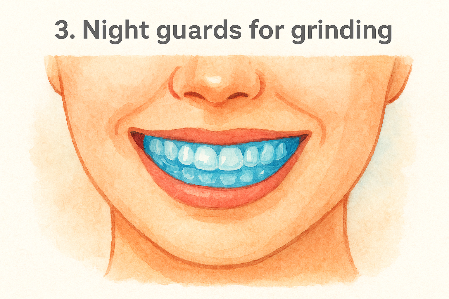 3. Night guards for grinding