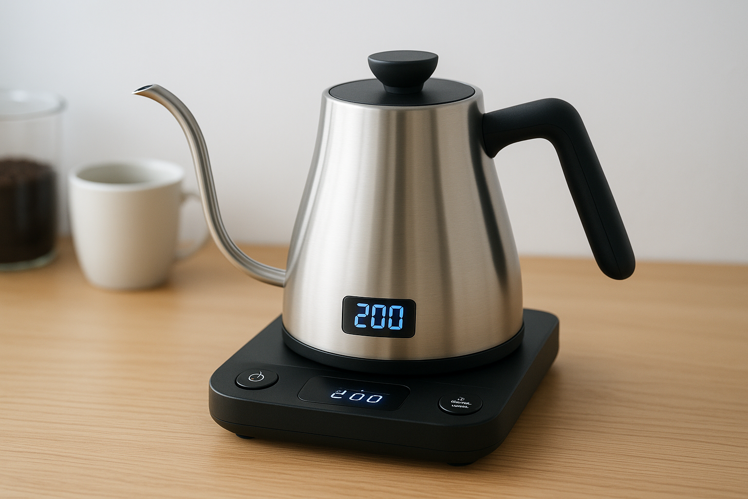 4. Saki Baristan electric gooseneck kettle