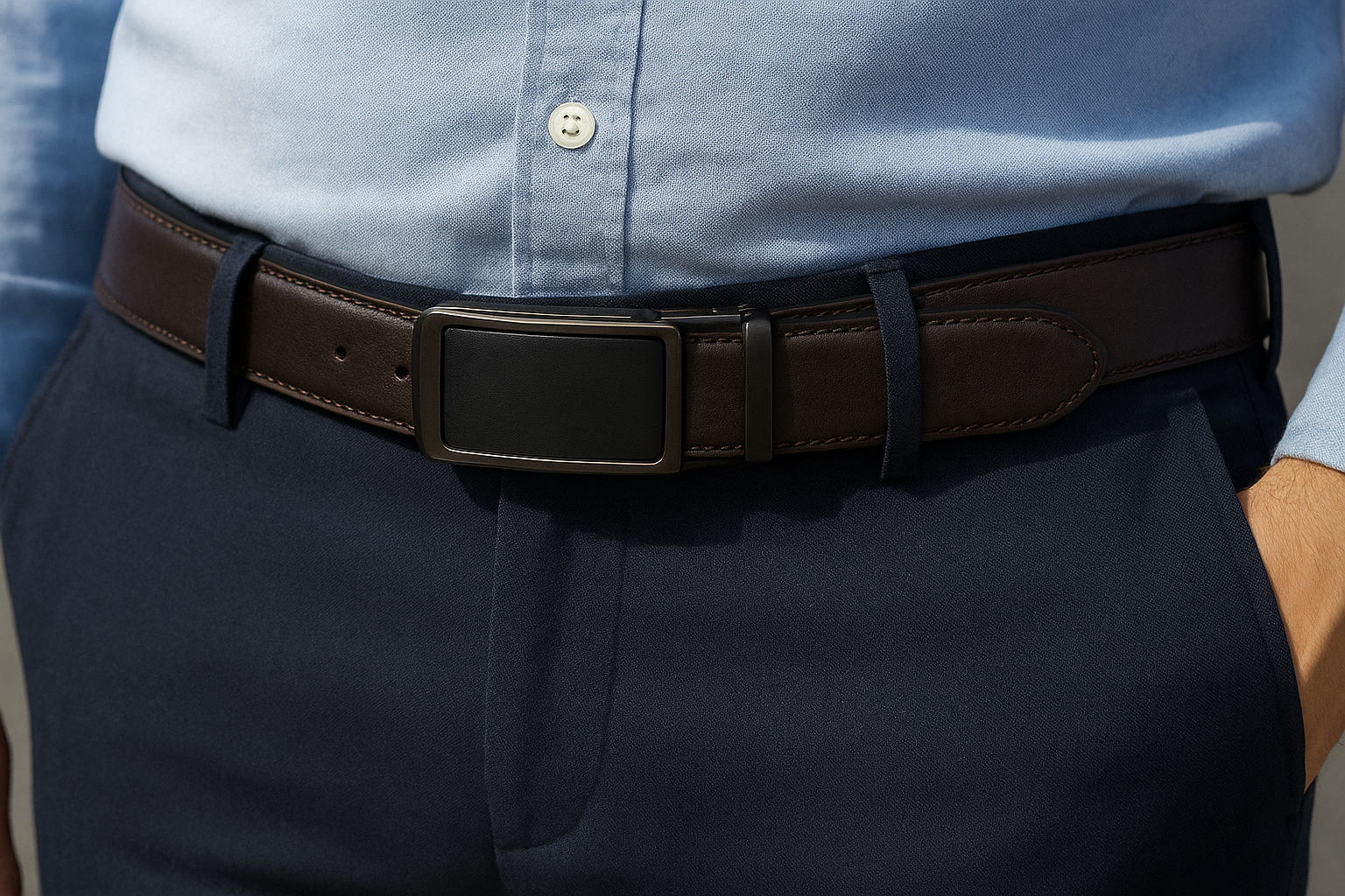 1. Une ceinture automatique Highbuckle