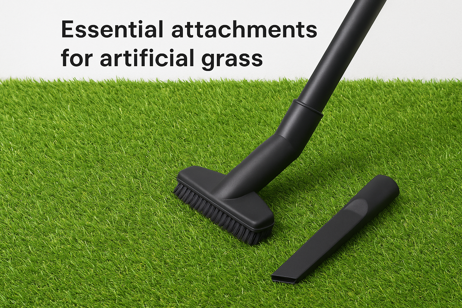 Essential attachments for artificial grass