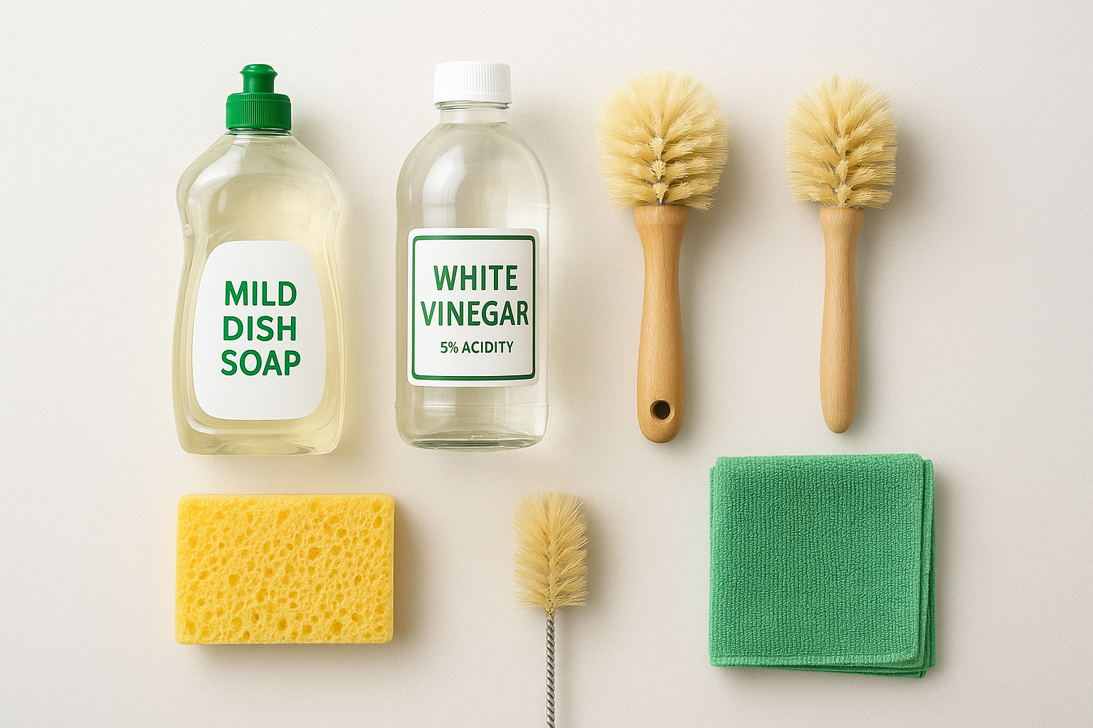 Basic cleaning supplies