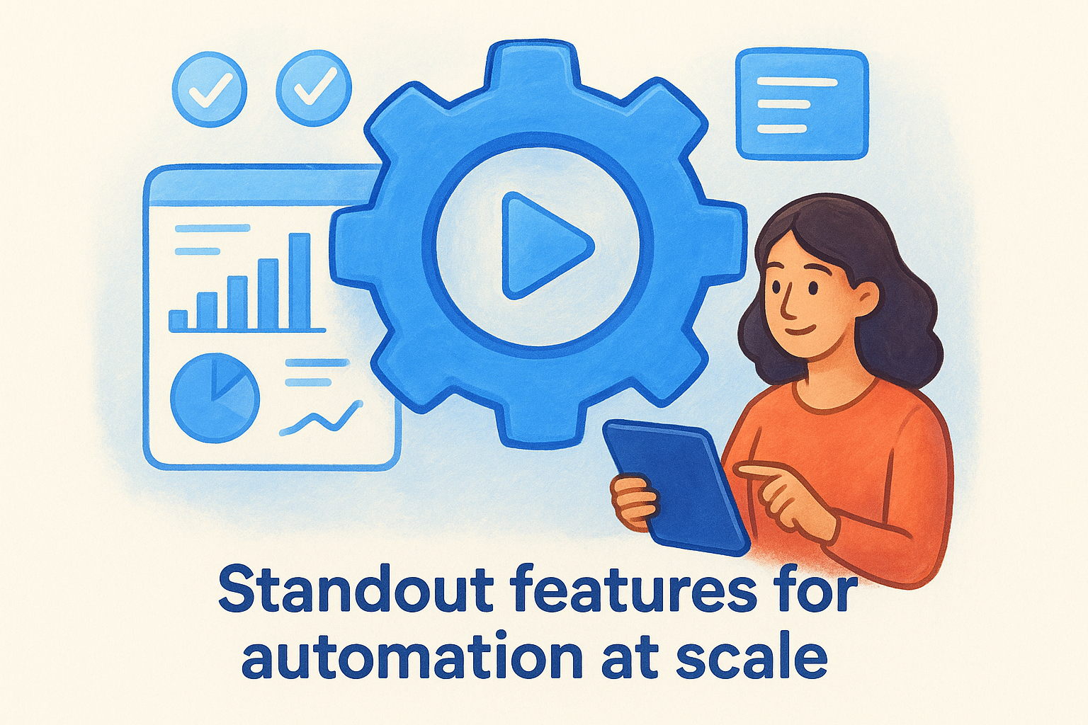 Standout features for automation at scale