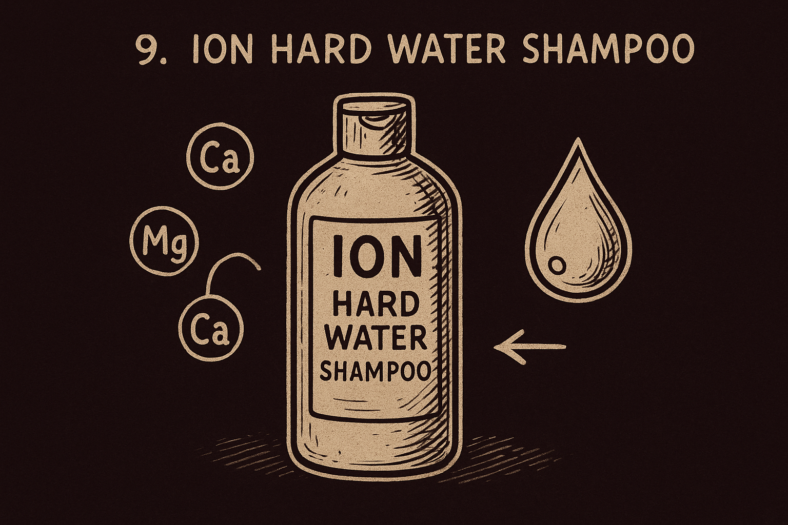 9. Ion hard water shampoo