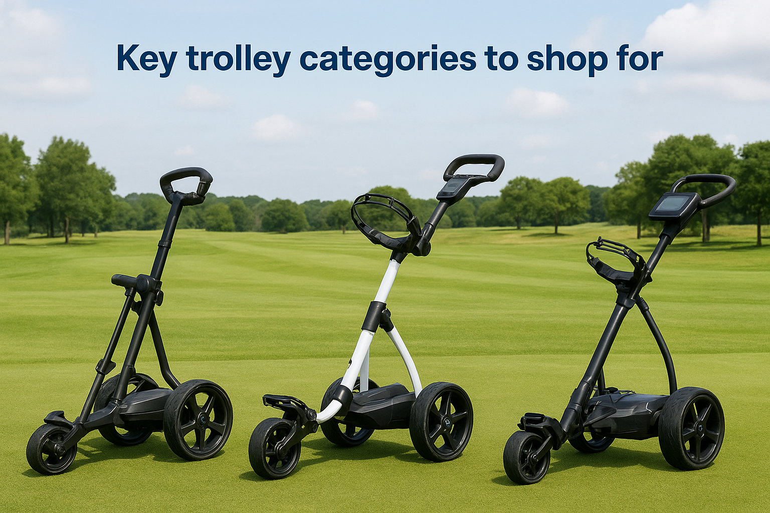 Key trolley categories to shop for