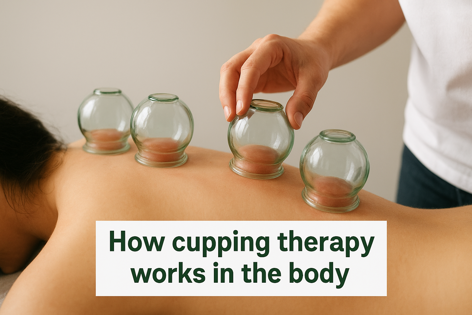 How cupping therapy works in the body