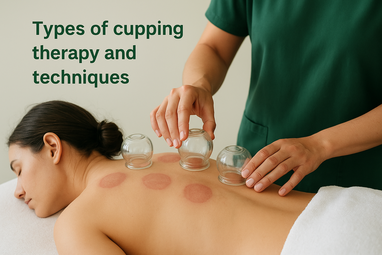 Types of cupping therapy and techniques
