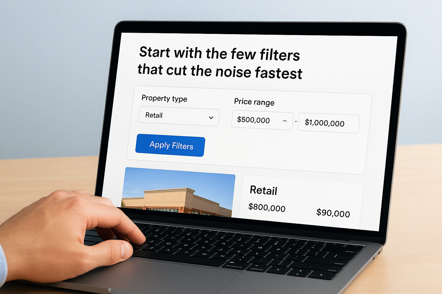 Start with the few filters that cut the noise fastest