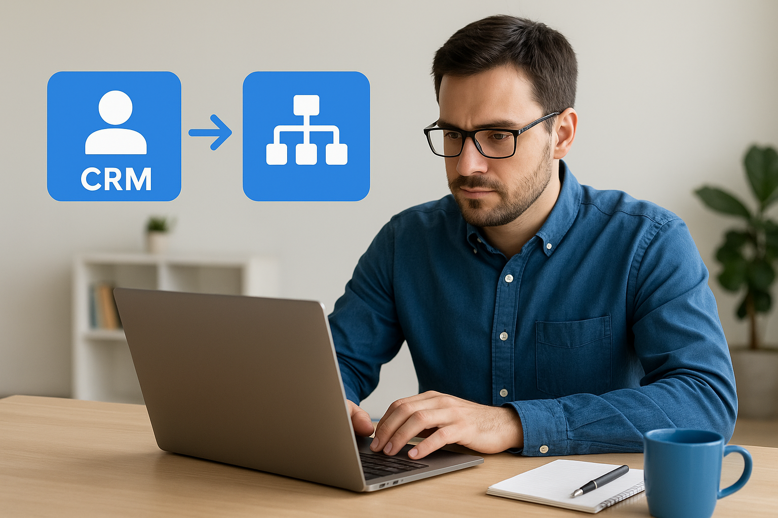 Connect through native CRM integrations