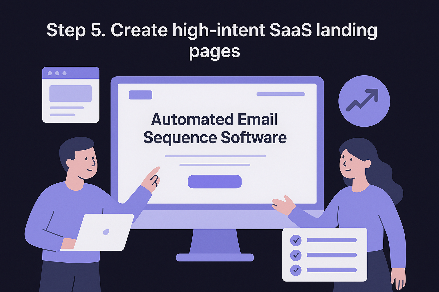 Step 5. Create high-intent SaaS landing pages