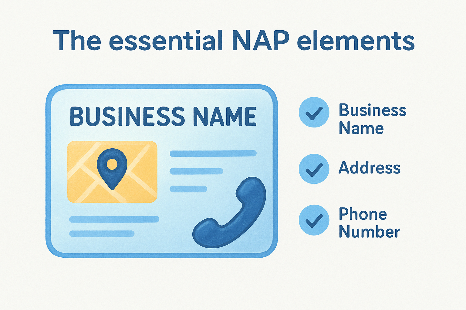 The essential NAP elements
