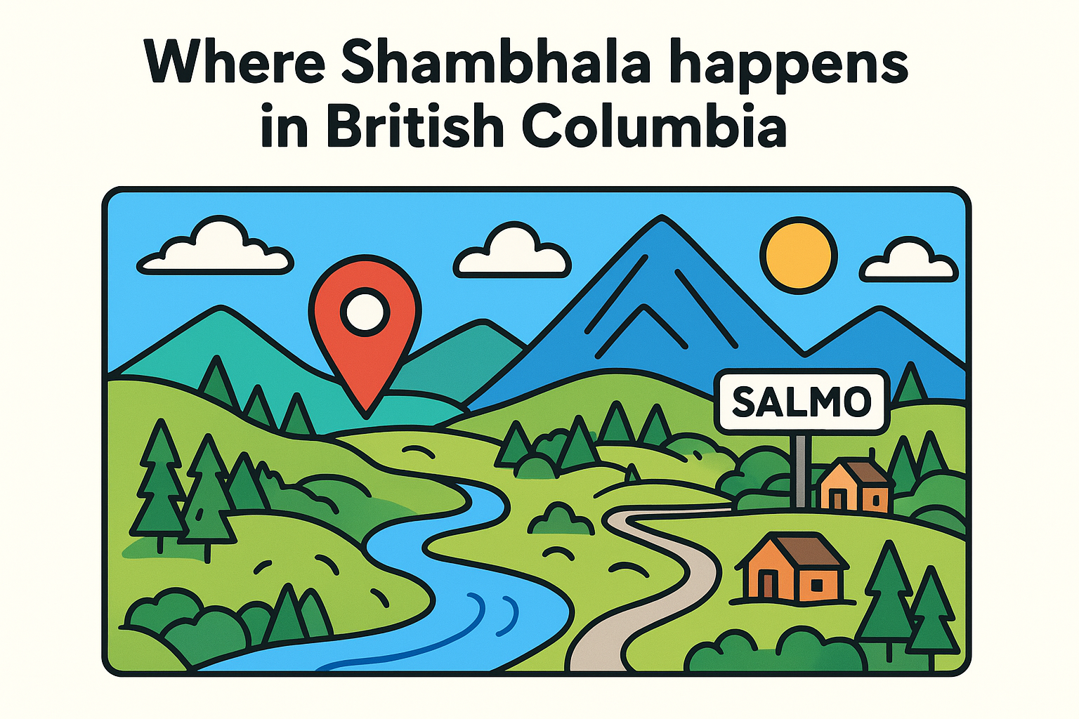 Where Shambhala happens in British Columbia