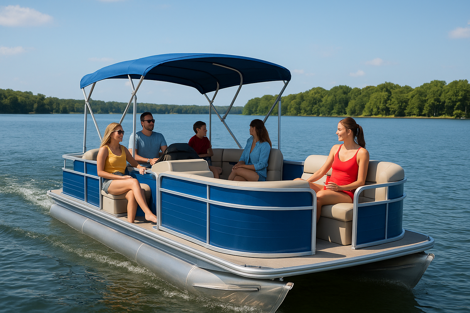 What people use pontoon boats for