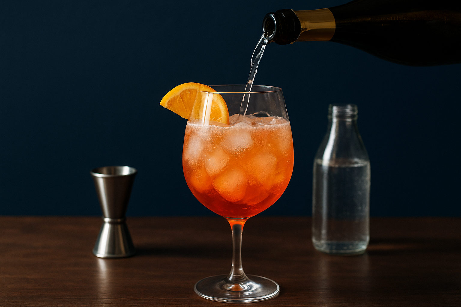 Pour in the correct sequence