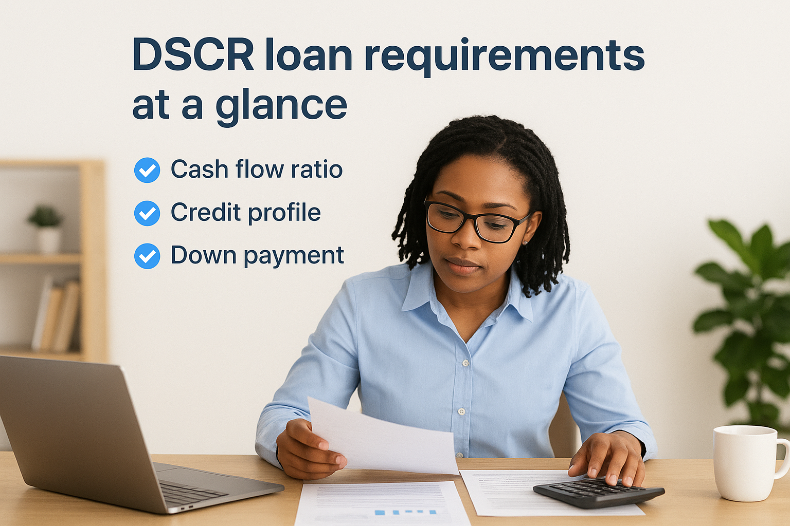 DSCR loan requirements at a glance