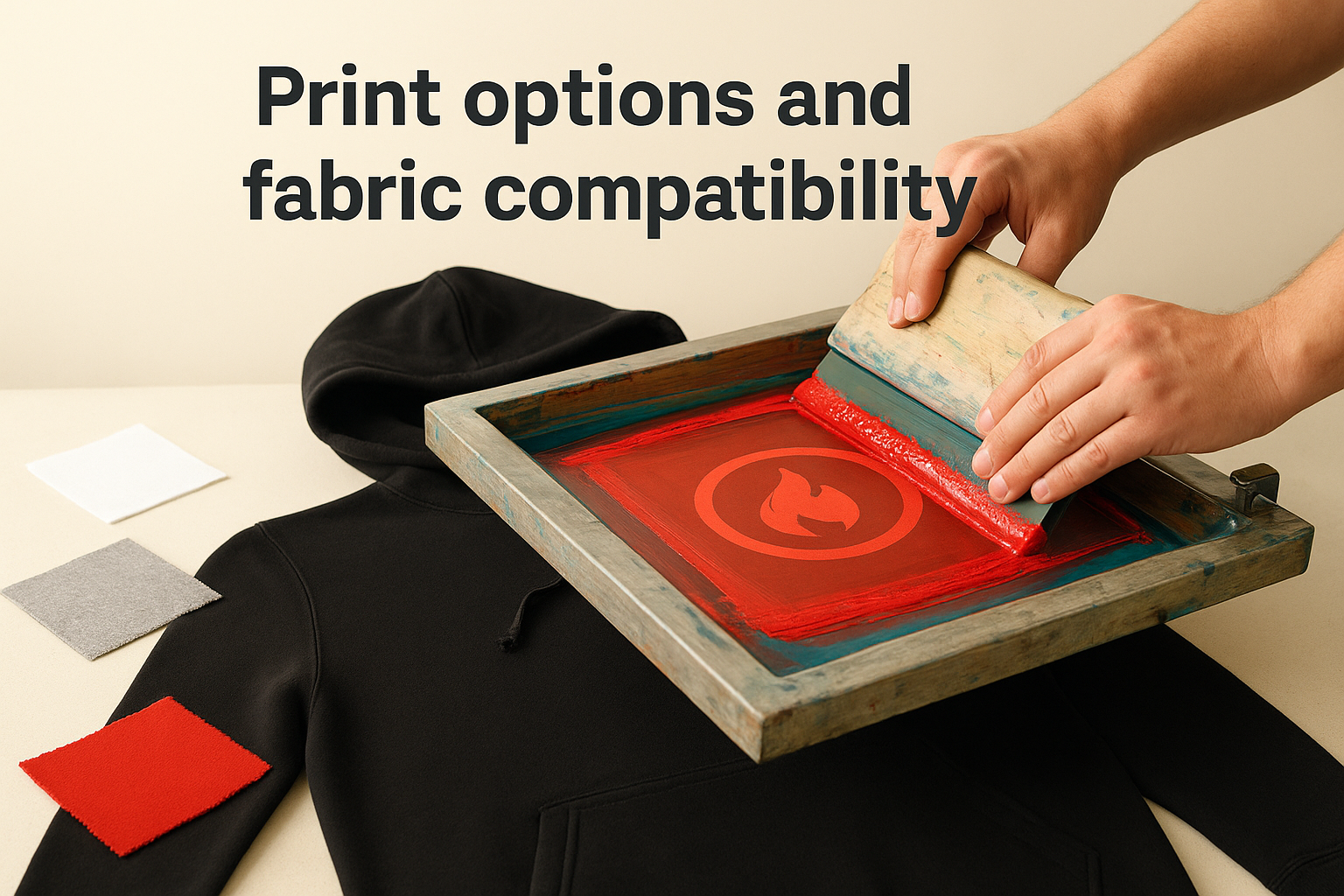 Print options and fabric compatibility