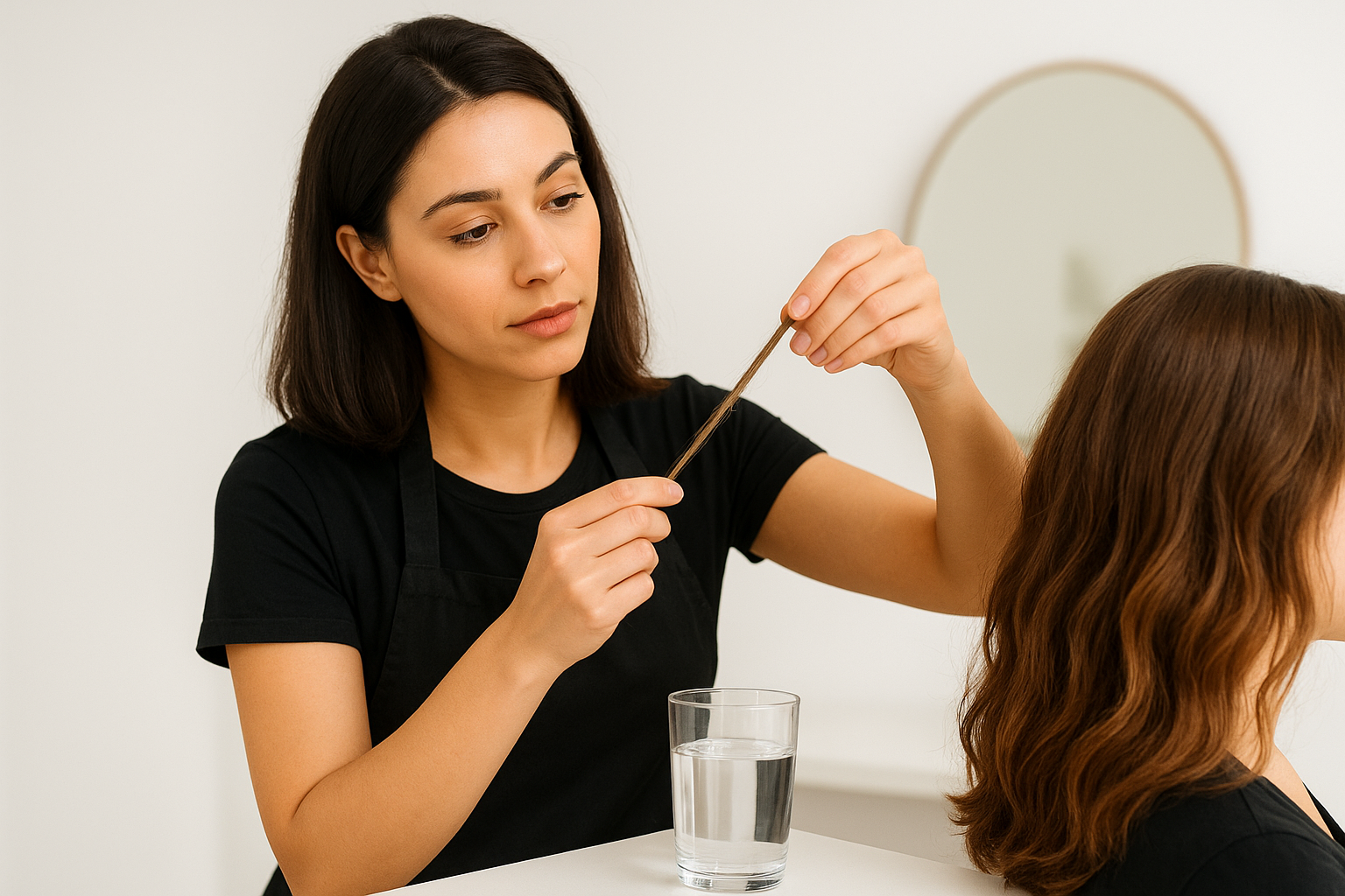 2. Diagnose your hair like a colourist would