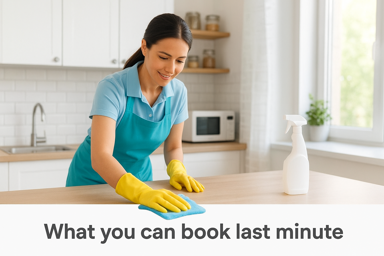 What you can book last minute