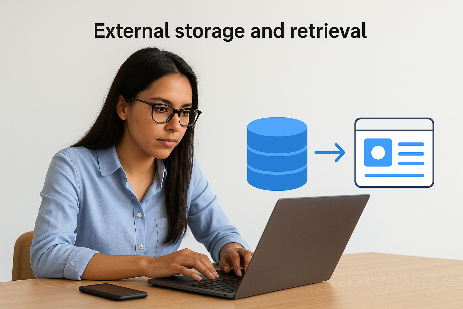 External storage and retrieval