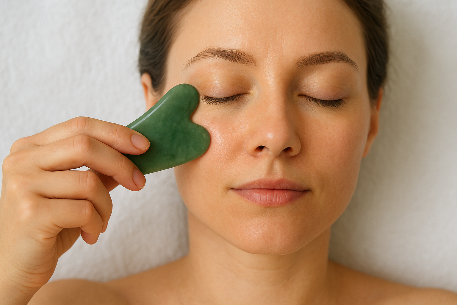 Eye area and cheekbone technique