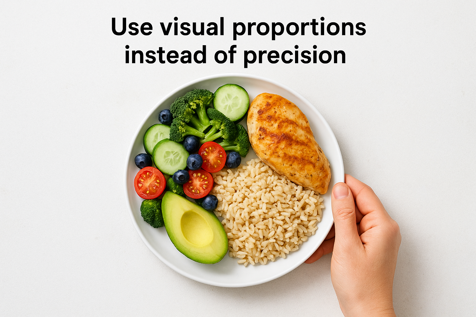what are macronutrients visual plate guide showing carbohydrate protein fat proportions