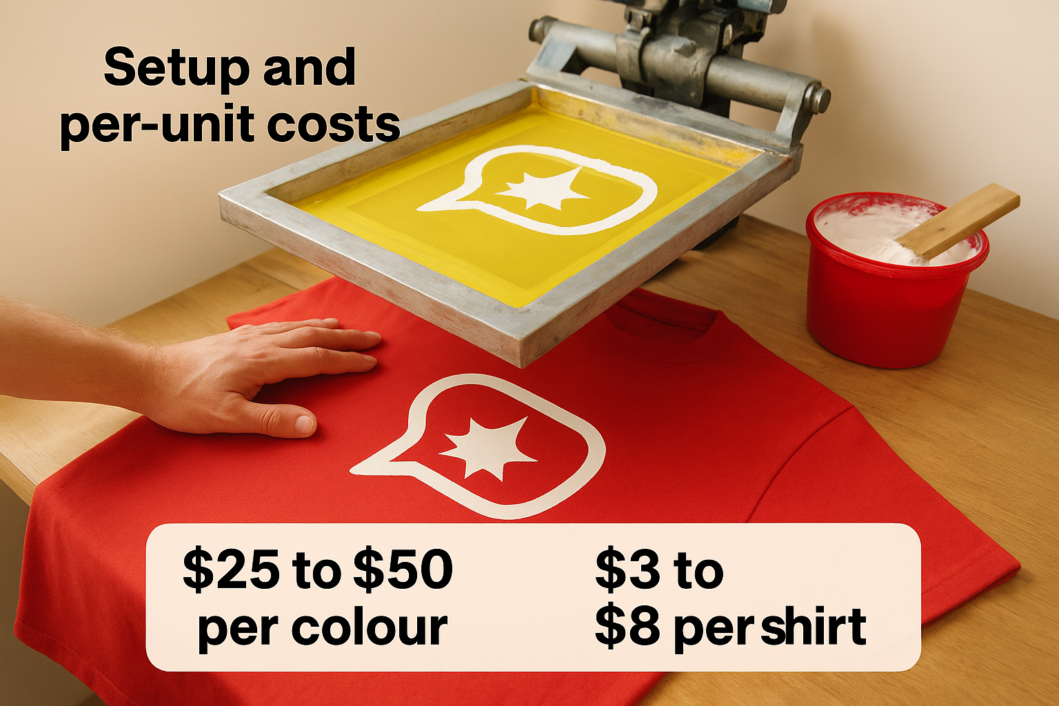 Setup and per-unit costs