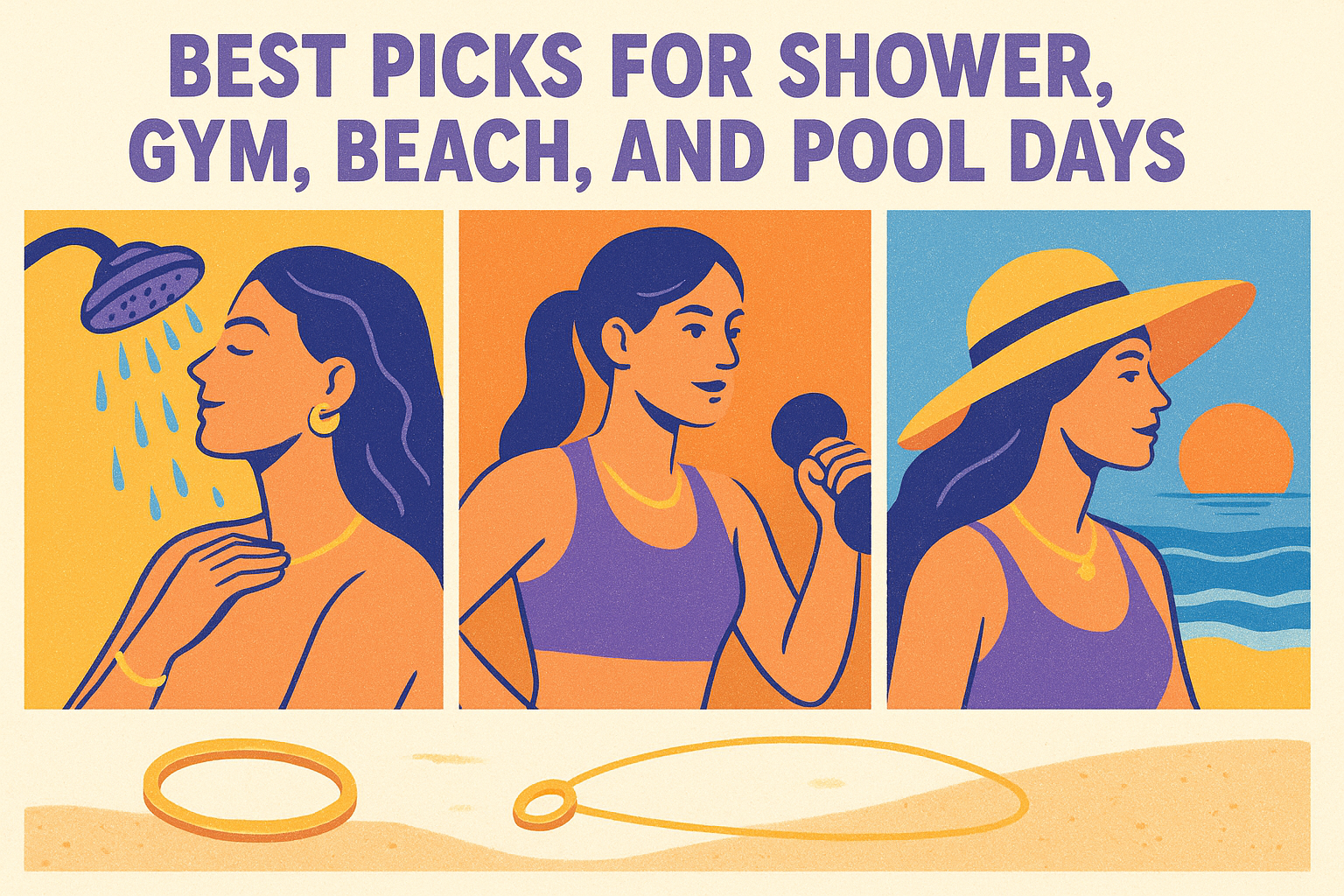 Best picks for shower, gym, beach, and pool days
