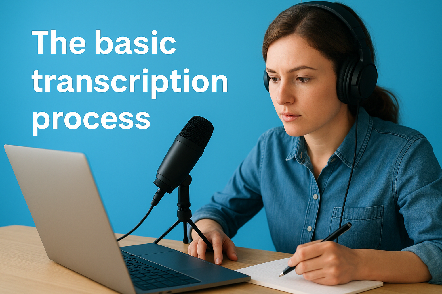 The basic transcription process
