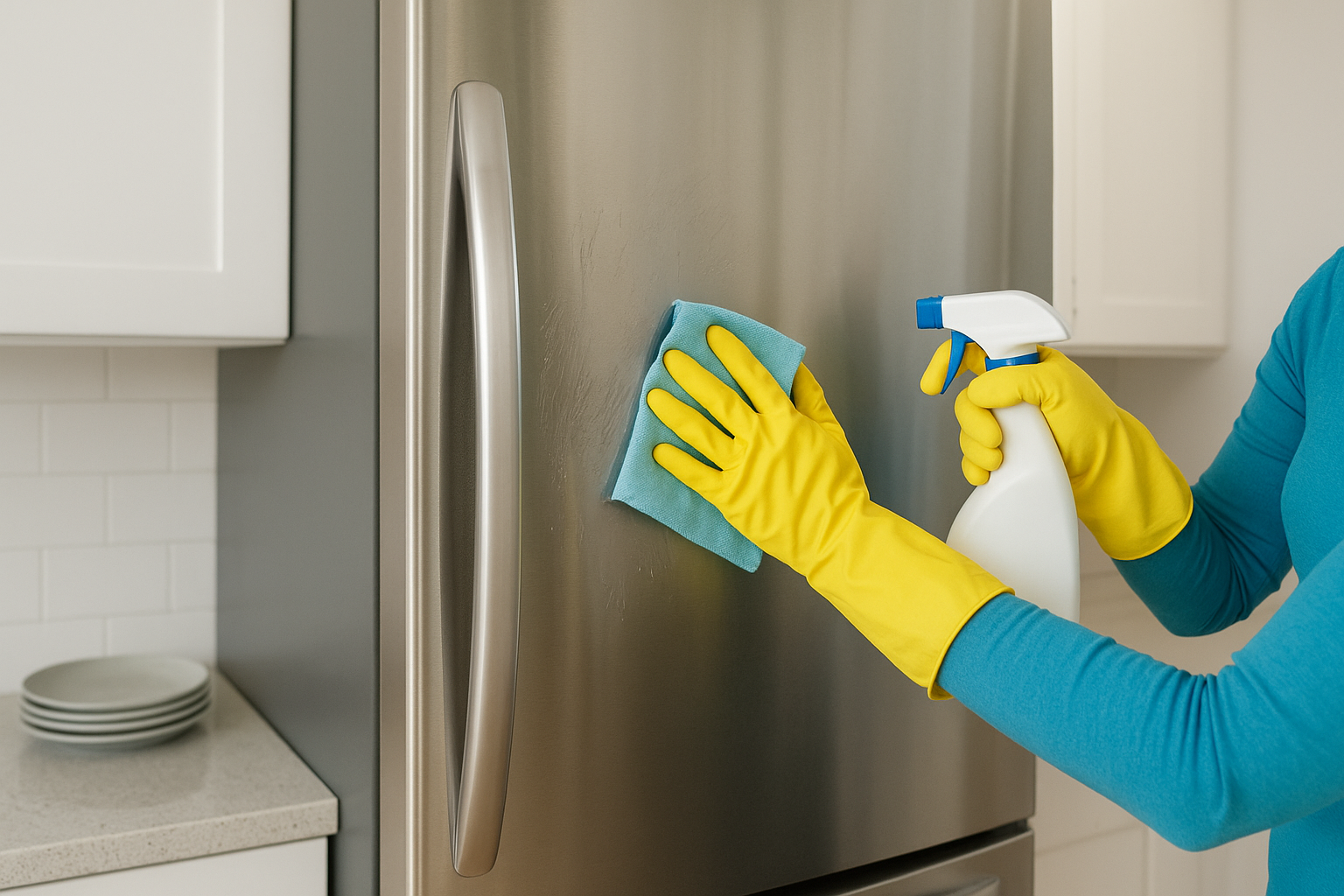 Attack grease and grime on appliances