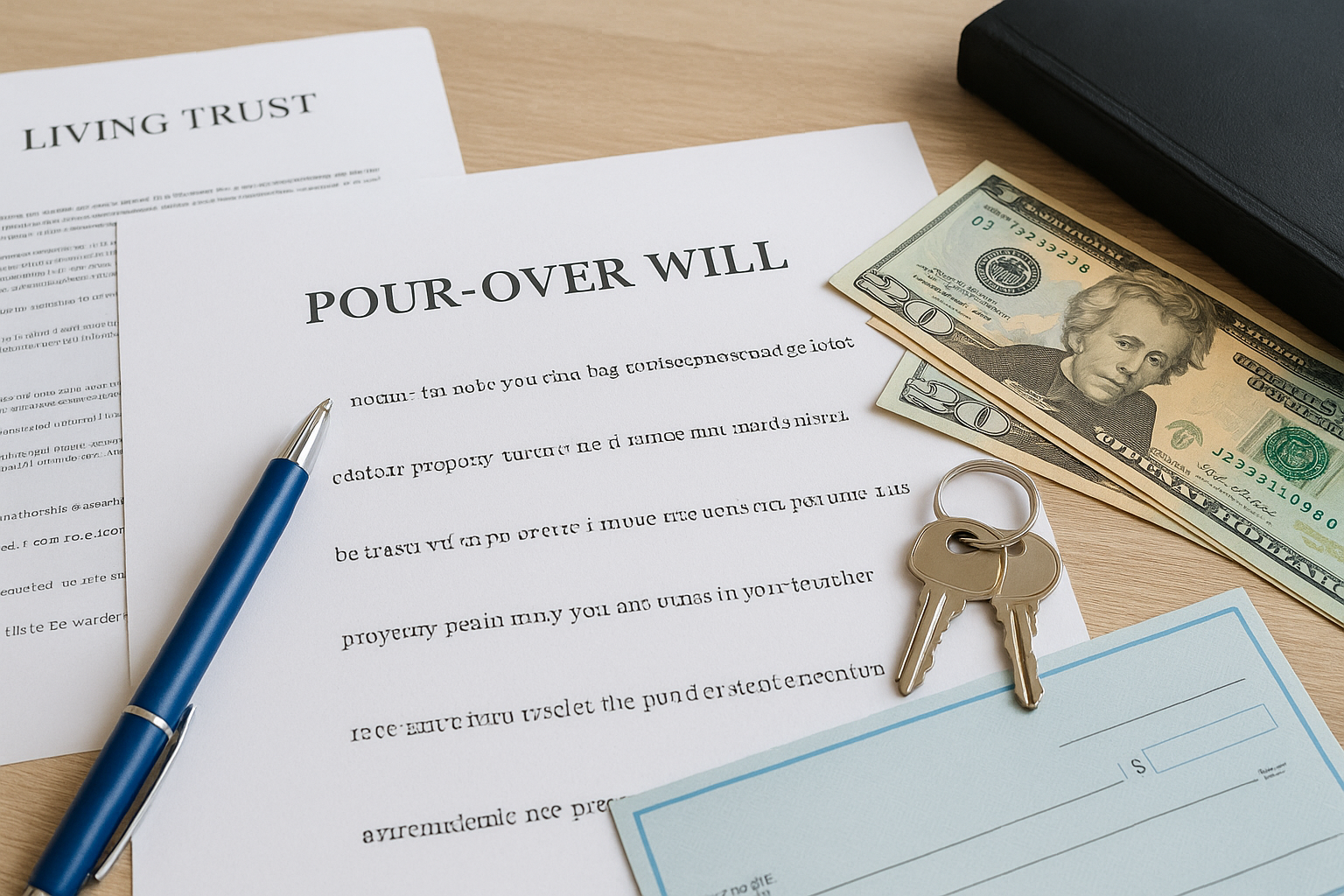 The assets a pour-over will captures