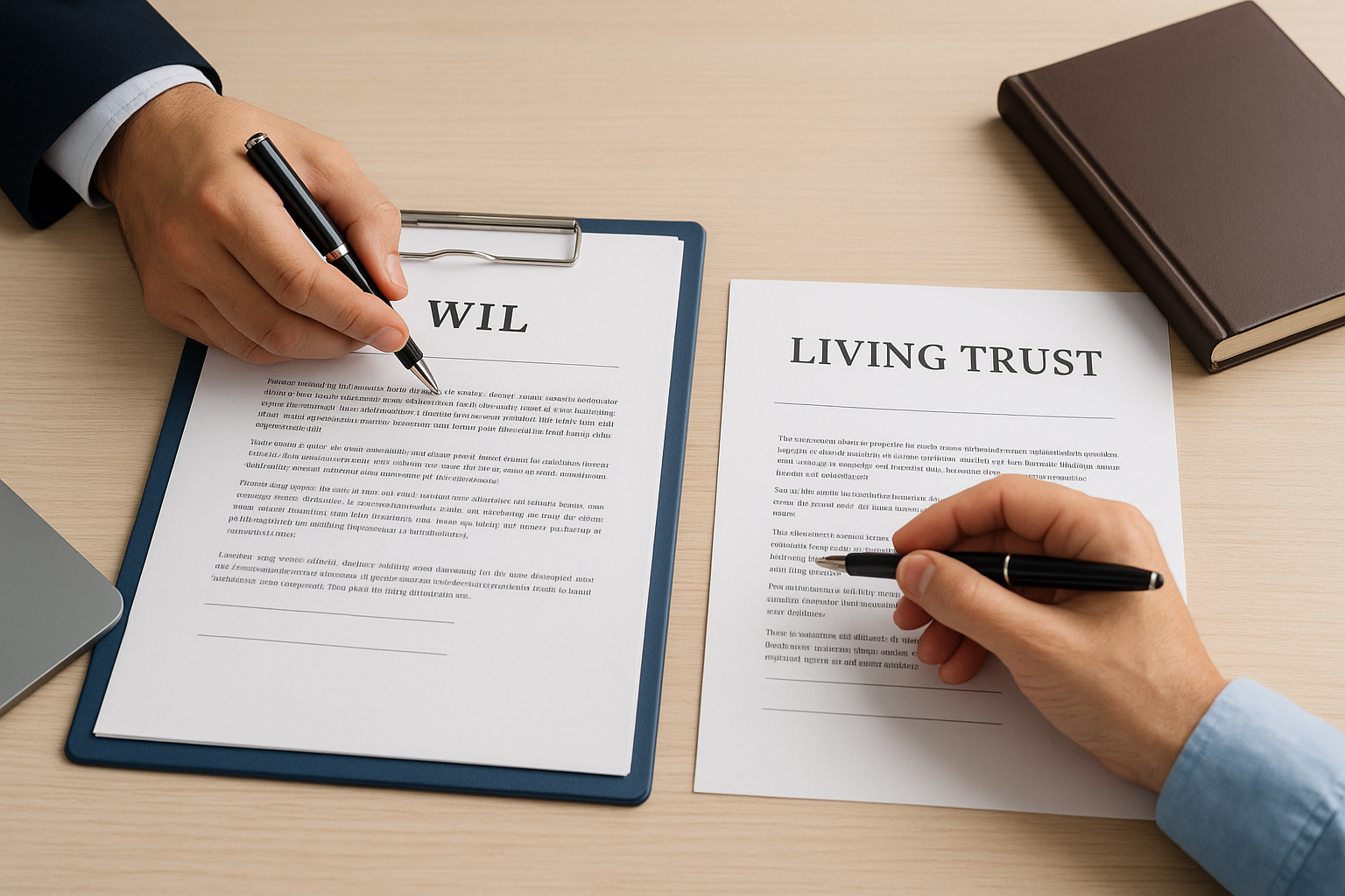 The two-step transfer process