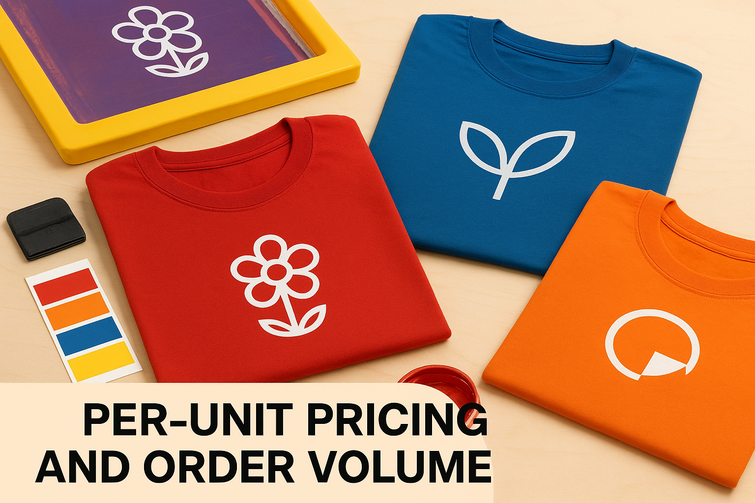 Per-unit pricing and order volume
