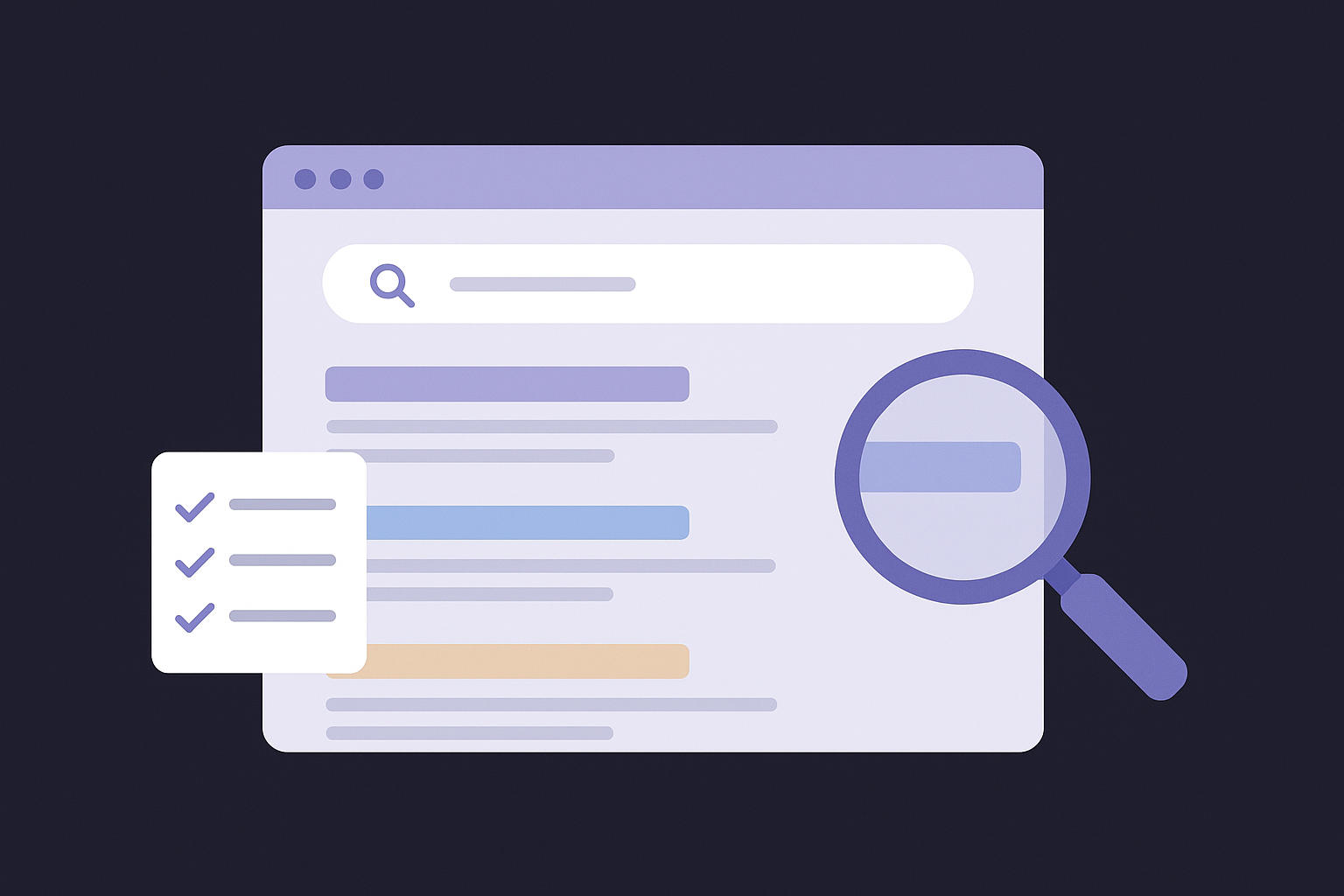 Analyze actual SERP results