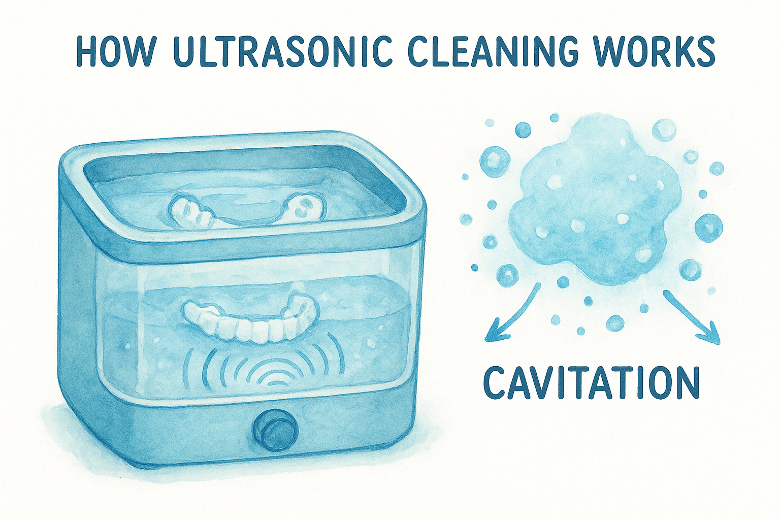 How ultrasonic cleaning works