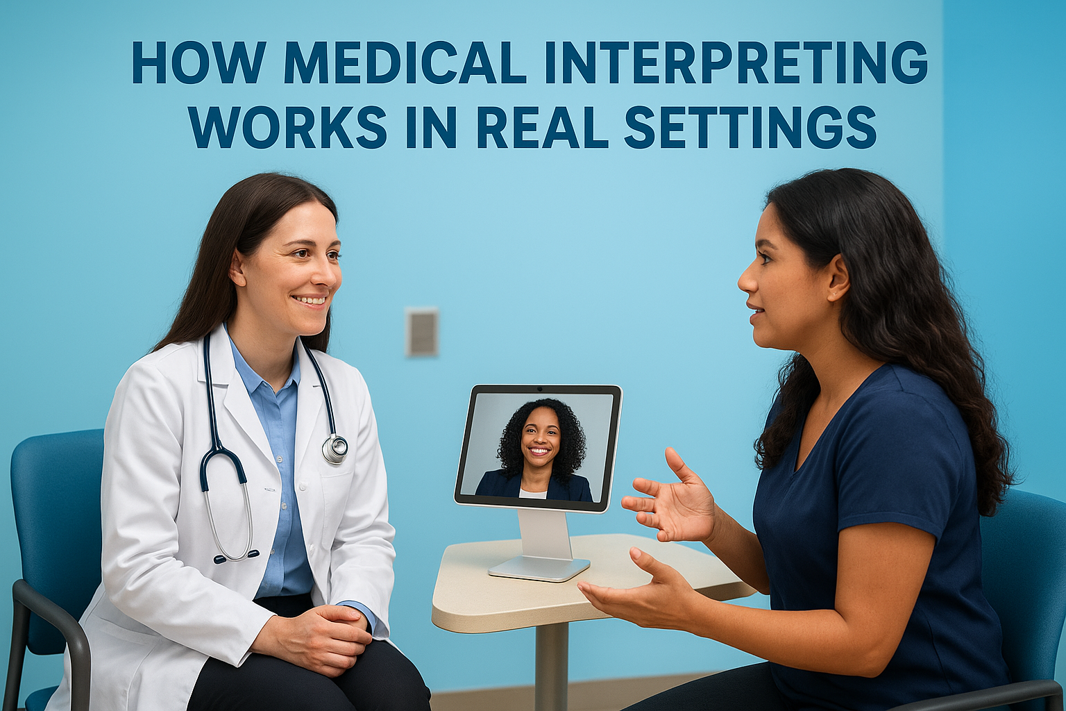 How medical interpreting works in real settings