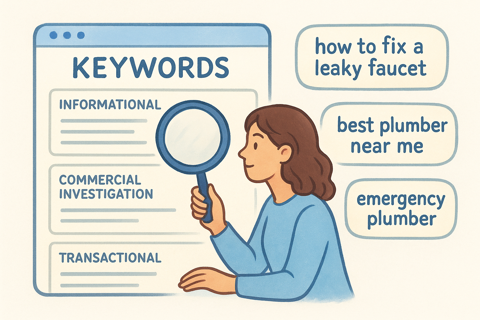 Group keywords by search intent