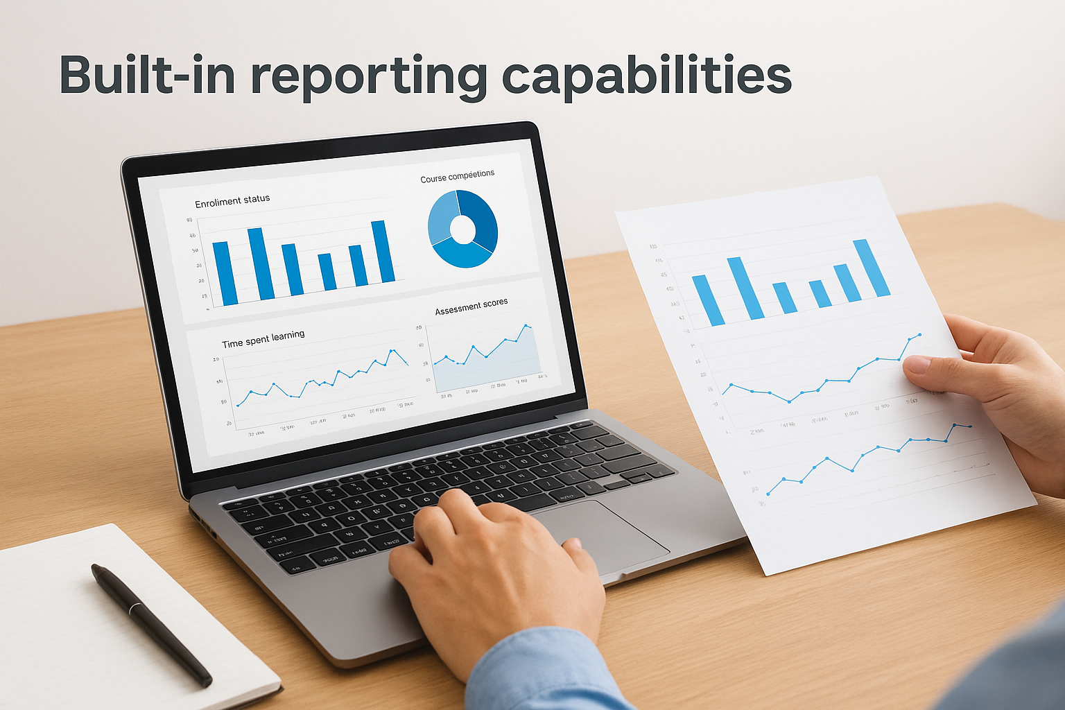 Built-in reporting capabilities