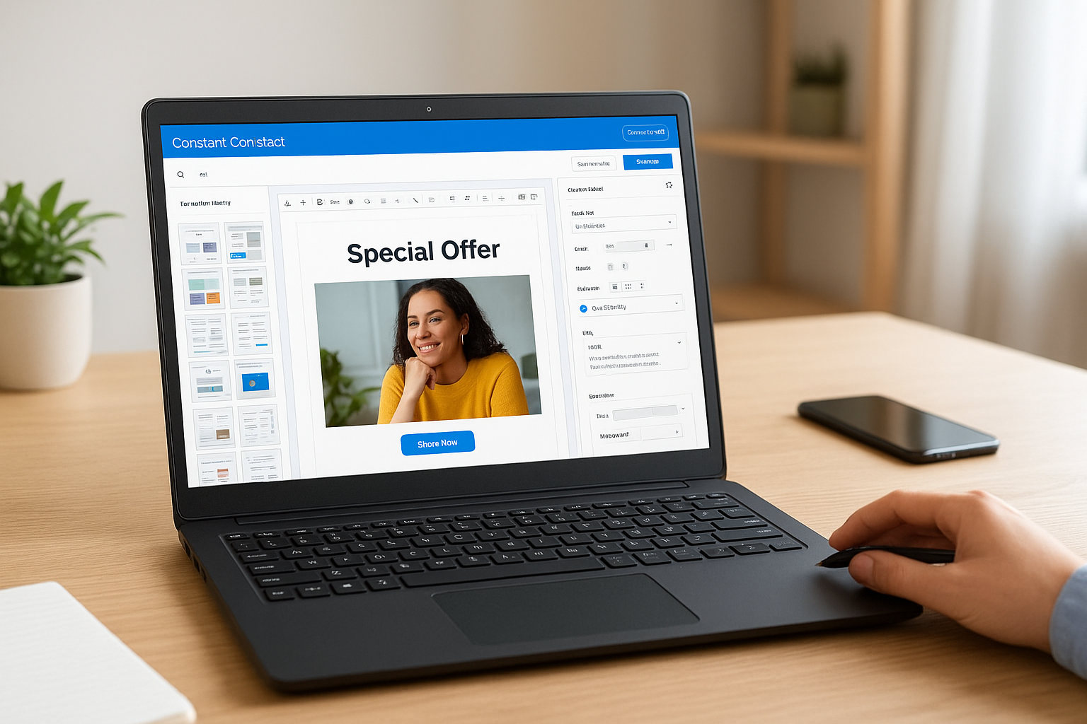 Key features and tools inside Constant Contact