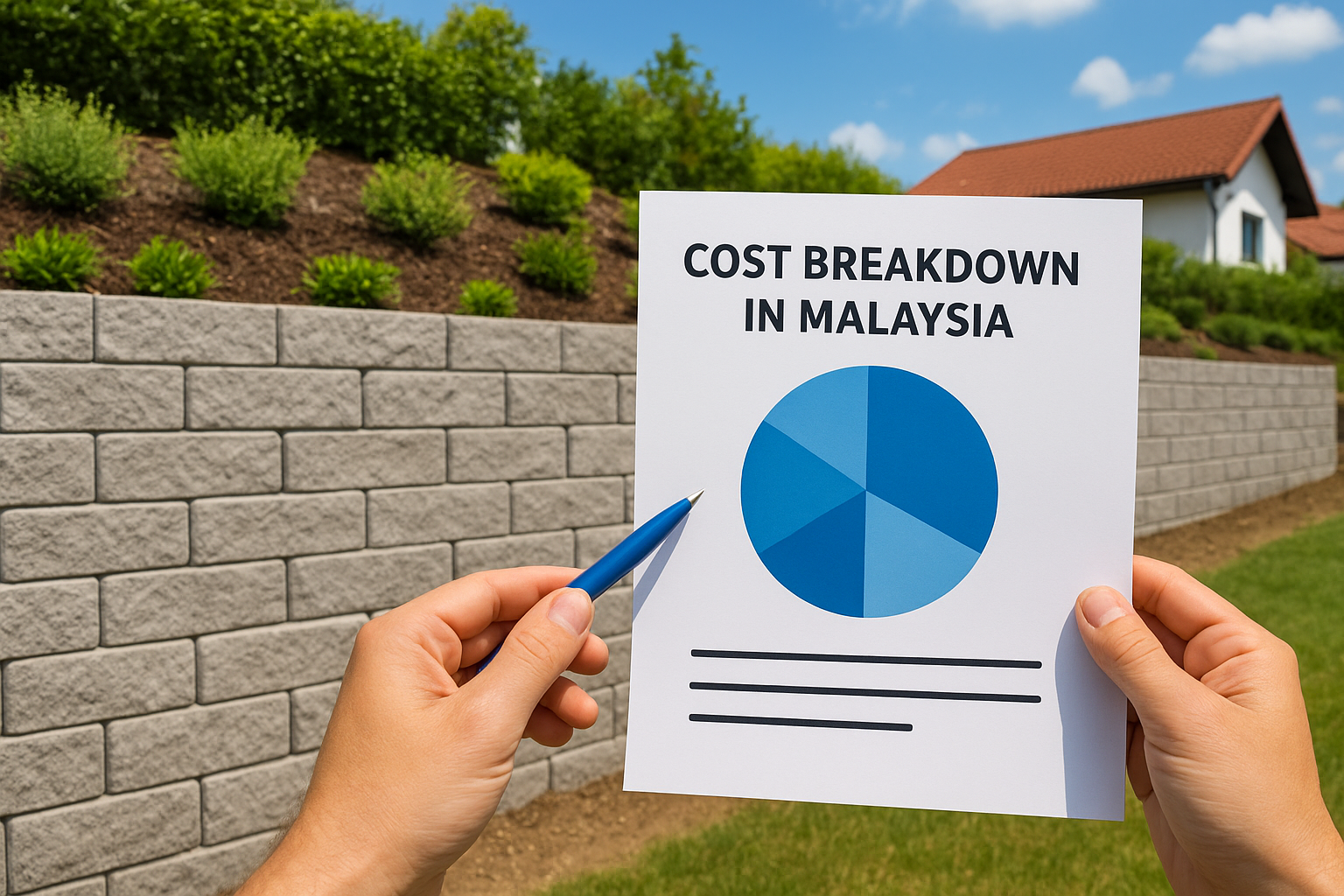 Cost breakdown in Malaysia